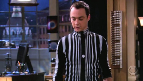 Sheldon Cooper (Personaje) se difraza de Efecto Doppler en The Big Bang Theory.