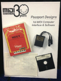 Foto del Programa MIDI4 de Passport Designs