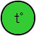 Símbolo del termómetro